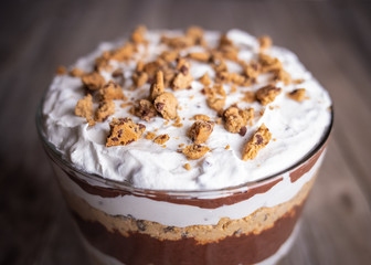 Delicious cookie dough trifle 