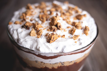 Delicious cookie dough trifle 