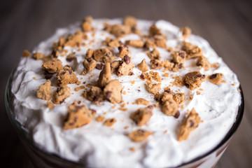 Delicious cookie dough trifle 