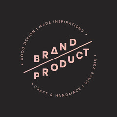 Fototapeta na wymiar Logo for products