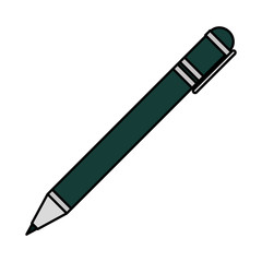pen writer isolated icon