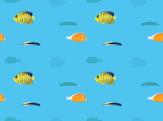 Fototapeta premium Reef Fish Wallpaper 4