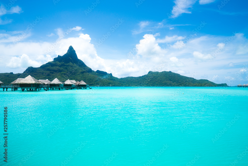 Wall mural bora bora, tahiti (french polynesia)