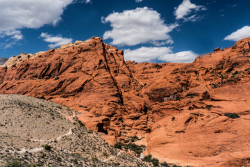 The patterns and shapes of natural sandstone arches in The Valley of Fire.