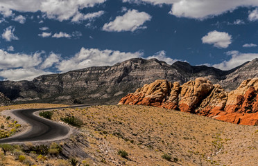 The patterns and shapes of natural sandstone arches in The Valley of Fire.