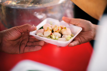 The food needs of poor people occur in every country on this planet: the concept of giving