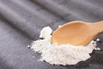 Baking soda (Sodium bicarbonate) Top view