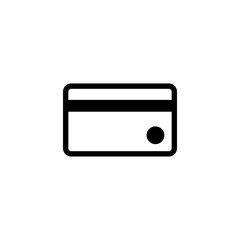 credit card icon vector