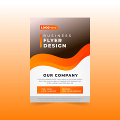 Fototapeta premium Professional Flyer Design Template 