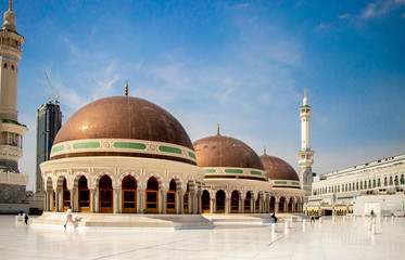 Fototapeta na wymiar Domes de La Mecque