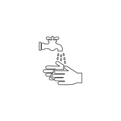 washing hand symbol