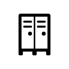 Gym locker icon