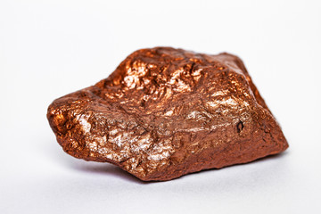 Copper ore in detail