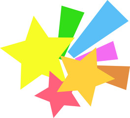vector image of star