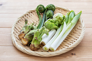 山菜の盛り合わせ