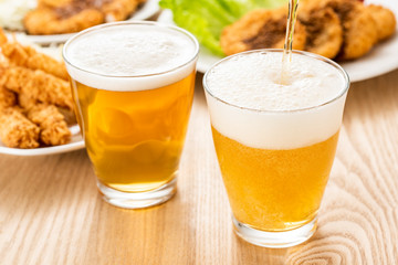 ノンアルコールビールと料理
