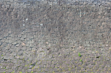 Castle wall of Japan castle (material / texture)
