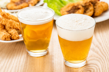 ノンアルコールビールと料理
