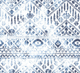 Fototapeta premium indigo watercolor pattern