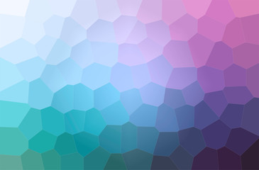 Fototapeta na wymiar Abstract illustration of blue and purple Big Hexagon background