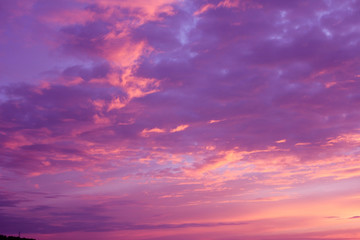 sky with clouds