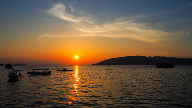 Evening KOta Kinabalu Borneo