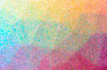 Abstract illustration of orange, purple Impressionist Pointlilism background