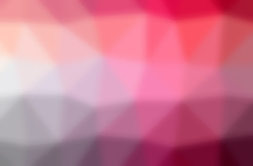 Abstract illustration of pink through the tiny glass background