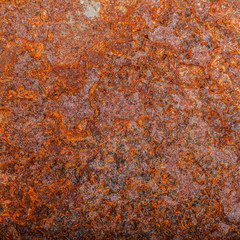sheet of rusty metal. old oxidized background