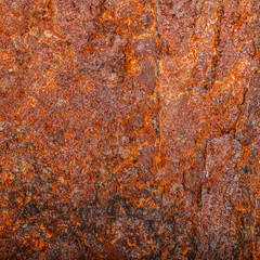 sheet of rusty metal. old oxidized background