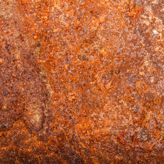 sheet of rusty metal. old oxidized background
