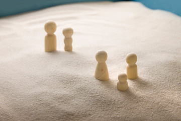 systemic family constellations. Sandbox. Sand therapy. The work of a psychologist. Psychological help. systemic therapy