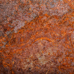 sheet of rusty metal. old oxidized background