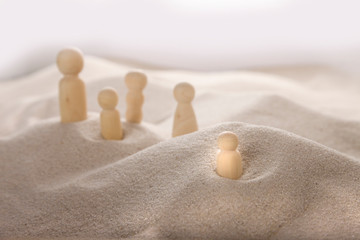 systemic family constellations. Sandbox. Sand therapy. The work of a psychologist. Psychological help. systemic therapy
