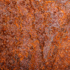 sheet of rusty metal. old oxidized background