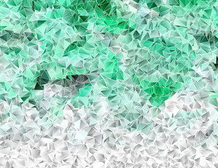 Abstract Low-Poly triangular modern background