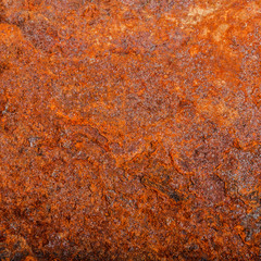 sheet of rusty metal. old oxidized background