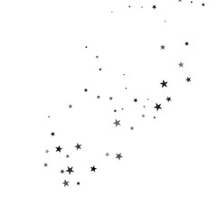 Stars on a white background