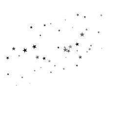 Stars on a white background
