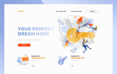 Your Perfect Dream Home Banner Header