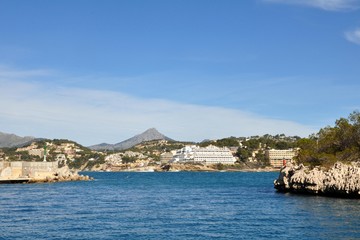 Fototapeta na wymiar Im Hafen von Santa Ponsa