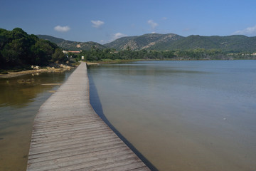 Fototapeta premium Staw Stangioni de su Sali
