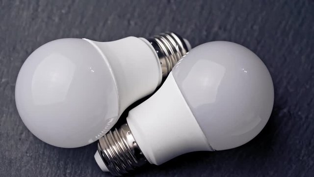 light bulbs close up