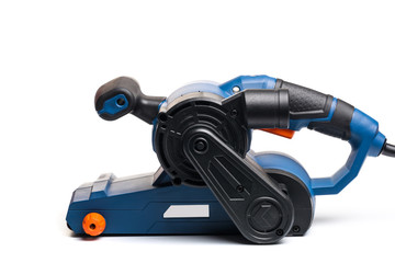 strip sander tool  isolated on white background