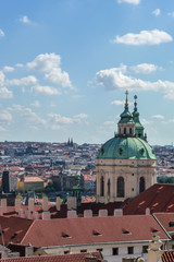 Fototapeta premium Pejzaż miejski w Pradze