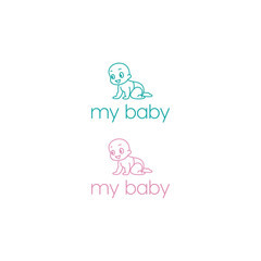 baby logo design