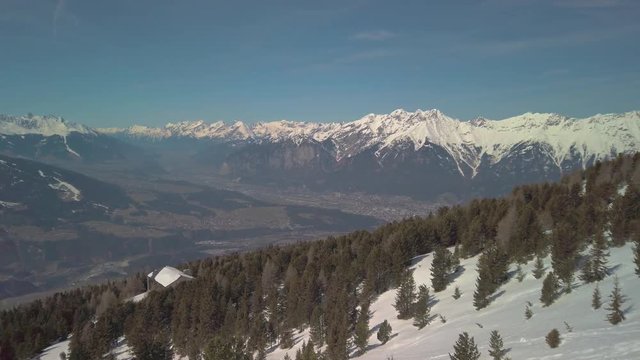 Snowy Mountains, Spring in the Alps