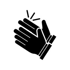 Clapping hand icon
