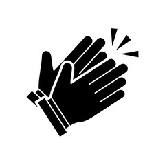 Clapping hand icon