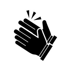 Clapping hand icon